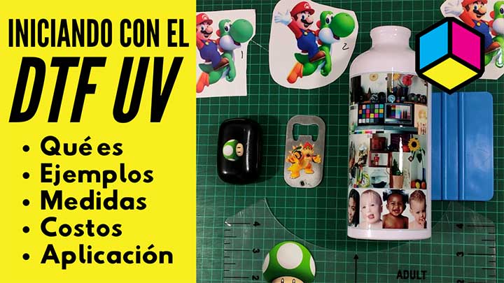 Impresión DTF UV: Lo básico que tienes que saber para iniciar